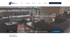 Desktop Screenshot of bgasesoriainmobiliaria.com